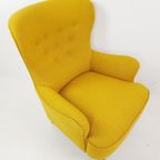 Artifort Theo Ruth Fauteuil Heren Model Geel |Gele Ploegstof thumbnail 10