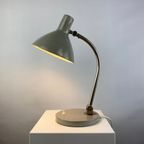 Grey Desk Light By H. Busquet For Hala Zeist From The 1960's thumbnail 3