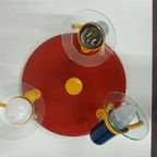 Set Massive Memphis Milano Style Plafondlamp En Bureaulamp thumbnail 10