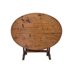 Antiek Frans Ovale Vigneron Tafel, 1e Helft 19e Eeuw thumbnail 4