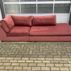 4x6 sofa - X2 Modulaire Bank Wijnrood Velours thumbnail 10