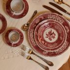 Service Spode « Pink Camilla », Des Années 1950 thumbnail 4