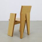 4X Architectural Chair, One-Off By Dutch Architect Kees Doornenbal, 1990S thumbnail 7