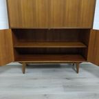 Vintage Mid Century Secretaire Barkast Teak thumbnail 9