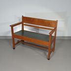 Art Deco / Haagse School / Bench / 1930S thumbnail 9