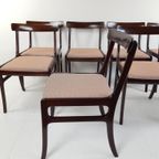 8 Tm 20 Vintage Stoelen Ole Wanscher Danish Dining Chairs thumbnail 6