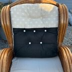 Vintage Wicker Armchair, thumbnail 8