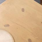 Vintage Deens Design Eettafel Met 5 'mikado' Stoelen, Kvist thumbnail 4