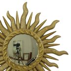 Italiaanse Sunburst Spiegel Venezia Zonnespiegel Goud 42Cm thumbnail 12