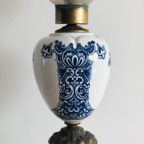 Delftsblauwe Lamp Met Molen thumbnail 7