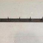 Antieke Ijzeren Frans Butcher Kapstok, 205 Cm thumbnail 6
