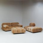 Camaleonda Sofa In Velvet By Mario Bellini For B&B Italia, Set Of 5 thumbnail 5