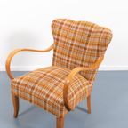 Sculptural Scandinavian Modern Armchair / Fauteuil, 1950’s thumbnail 10