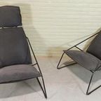 Set Van 2 Vintage Carl Ojerstam Villstad Fauteuils thumbnail 15