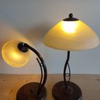 Set Klassieke Tafellampen Bolzano Bruin thumbnail 3