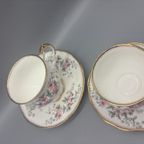 Elizabethan Set Dames & Heren Kop En Schotels Pastel thumbnail 5
