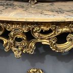 Baroque Style Console With Mirror. thumbnail 3