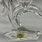 Art Deco West Germany Kristallen Kandelaar Rattenberg thumbnail 4