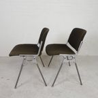 Set Van 2 Castelli Dsc Axis 106 Stoelen Door Giancarlo Piretti, Jaren 70 thumbnail 4