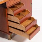 Monumental Danish Modern Executive Desk, 1950’s thumbnail 7