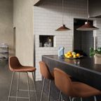 Muuto / Fiber Counter Stool / 65cm / Grey / Set Van 6 thumbnail 4