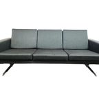 Vintage Jaren 70 Zetel / Canapé / Couch Met Chromen Frame thumbnail 5