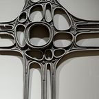 Brutalist Wall Art, Casted From Alumium thumbnail 5