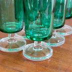 6X Vintage Borrelglazen Wijnglazen Champagne Glazen | Kerst thumbnail 12