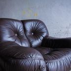 2 Midcentury Leather Club Chairs thumbnail 10