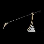 Brilliant - Tafellamp - Model 06248 - Memphis Stijl - Messing - Germany - 90's thumbnail 5