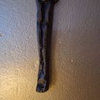 Bronzen Jezus Beeld Voor Aan De Muur (of Een Stuk Hout :-) ) thumbnail 6