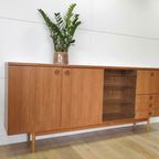 Mid Century Sideboard | Vintage - Vitrinekast, Lowboard thumbnail 2