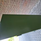 Vintage Lockerkast Legergroene Kledingkast thumbnail 13
