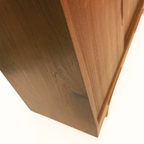 Restored Vintage Mid-century Danish Highboard thumbnail 7