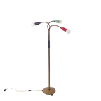 Staande Lamp Jaren 50 – 3 Kappen - (Kl47) thumbnail 2
