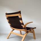 Vintage Houten Kleppe Fauteuil Uit Denemarken thumbnail 14