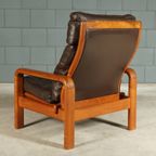 Vintage Deense Fauteuils – L. Olsen & Son – Teakhout – Jaren 60 thumbnail 7