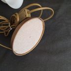Vintage – Bureaulamp – Tafellamp -Bedlamp – Opaline Kap thumbnail 6