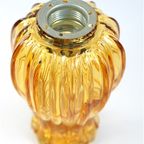 Vintage Glazen Lampenkap Amber thumbnail 5