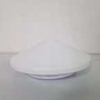 3 Vintage Discus Plafond Of Wandlampen Design Melkglas thumbnail 2
