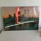 Lichtreclame Coca-Cola Uniek Originele Twin Towers thumbnail 2