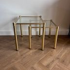 Miniset/Nesting Tables Hollywood Regency thumbnail 3