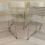 Set Van 4 Aero Wire Stoelen, Stapelbaar thumbnail 14