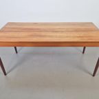 Vintage Teak Tafel & 6 Stoelen Mid Century Denmark '60 thumbnail 6