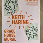 Keith Haring (1958-1990), Grace House Mural, Exibition Poster, Printed In 2022 thumbnail 6