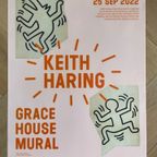 Keith Haring  (1958-1990), Grace House Mural, Exibition Poster, Printed In 2022 thumbnail 6