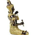 Brons Boeddha Sculptuur Beeld Thailand Gouden Khon Godin 23Cm thumbnail 8