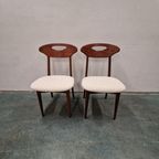 4 Vintage Eetkamerstoelen Deense Stoelen Vintage Stoelen thumbnail 4