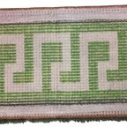 Vintage Groen Deurtapijt. thumbnail 6