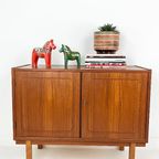 Scandinavisch Vintage Teak Fineren Kast thumbnail 8